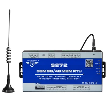 MQTT Io Gateway 3G 4G LTE de rețea Celulară Modbus RTU Suportă pană de curent ALTERNATIV/Recuperare de Date de Alarmă transmiterea transparentă S272