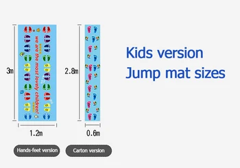 Copii Jumping Covor Copii Sari cu Zăbrele Grădiniță Joc de Echipa Pad Copilarie Jucării Distractive adult Copil interior Sport în aer liber, Jucării