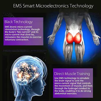 Smart EMS Hip Antrenor Musculare Stimulator Vibrator de Ridicare Hip Masina de Antrenament Acasă Antrenor de Fitness de Slabit Masaj Cu 6 Modul de