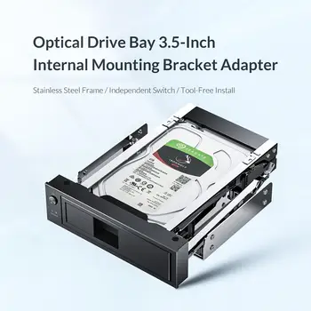 ORICO 5.25 inch la 3.5 inch SATA Hard Disk Suportul Hard Disk Intern Suportului de Montare a Adaptor 5.25 Bay SATA HDD Mobile Cadru