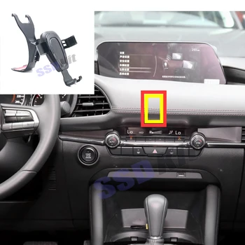 Masina Telefon Mobil Titularul Stand Mobil Încărcător Wireless Qi Nr. de Stocare Deteriorate Suport Pentru Mazda Mazda3 Axela BP 2019 2020