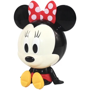 2 buc Q Versiune Mickey Mouse Minnie Figura Anime Disney Model de Tort de Decorare Jucării Drăguț Ornamente Cadou pentru Ziua de naștere pentru Copii