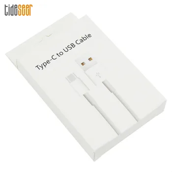 100buc Gol Pachetul de vânzare cu Amănuntul Cutie de Ambalaj de Tip C, Micro USB Cablu de Încărcare Rapidă Type C la USB-C / 8pini Linie de Date Incarcator Cablu