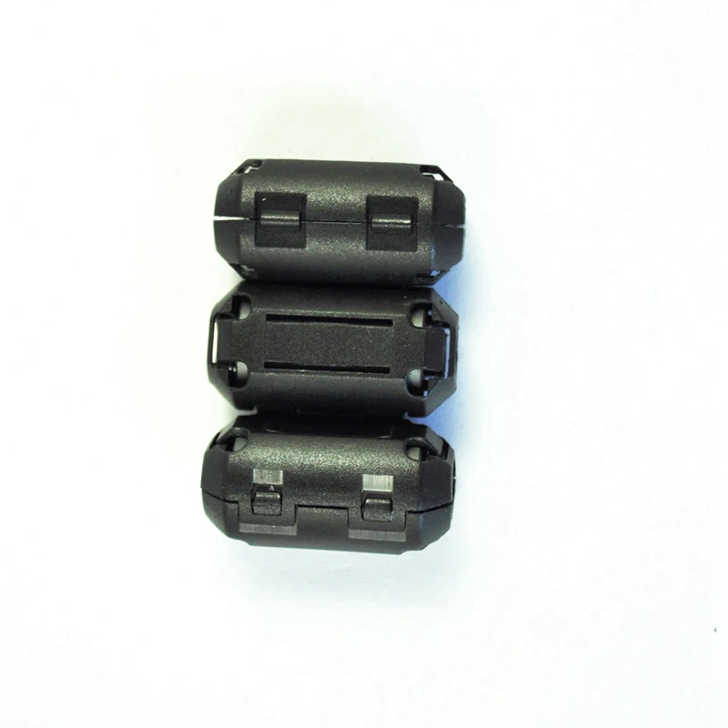 10 buc 7mm diametrul interior de ferită inel cablu clip & 6 buc pe emi, rfi zgomot miez de ferită pentru 5mm cablu - < www.videoprint.ro