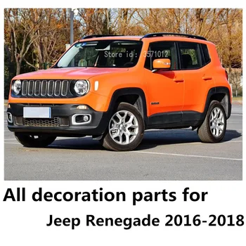 Pentru Jeep Renegade 2016 2017 2018 2019 2020 Auto Interior Trim Consola Centrală Din Spate Mijloc Spate Coada De Cana De Viteze Cotiera Cutie Cadru