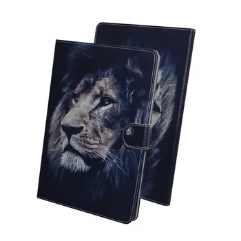 Lup 3D Animale Imprimate Caz Pentru Samsung Galaxy Tab S6 10.5 SM-T860 SM-T865 T860 2019 10.5 inch Protectie Tableta Caz+film+pen