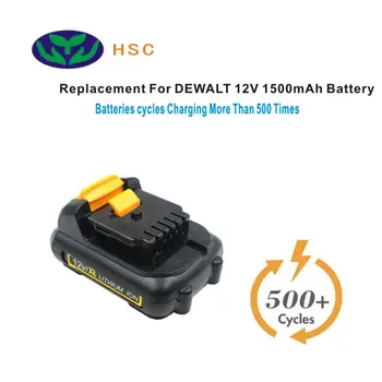 1.5 Ah 18650 baterie DEW12B acumulator Litiu-ion 12V Înlocuitor pentru Dewa acumulator 12V DCB120 DCB123 DCB125