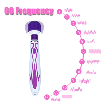 Vibrator Bagheta AV Masaj de 60 de Frecvență de Vibrație Clitorisul Plug 3 Culori Bune Produse Anal Satisfyer pentru Femei Adulte Jucarii Sexuale