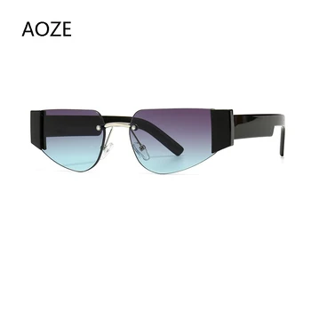 AOZE 2020 Lux Explozii modern retro Punk unisex ochelari de soare Femei uri Populare Femei de Brand Designer de ochelari de Soare Nuante