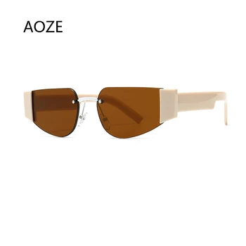 AOZE 2020 Lux Explozii modern retro Punk unisex ochelari de soare Femei uri Populare Femei de Brand Designer de ochelari de Soare Nuante