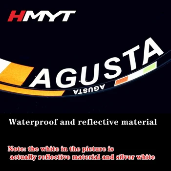 Potrivit pentru MV Agusta brutale800 920 990r RR 1090 f3f4 Turismo Veloce RC motocicleta impermeabil reflectorizant rim hub autocolant