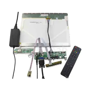 Latumab Nou Kit pentru LT141X7-124 LT141X7-122 TV+HDMI+VGA+USB LED LCD Controller Driver Placa
