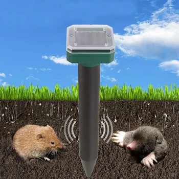 Chanfong Alimentate Solar Pest Reject În Aer Liber, Grădină Solar Cu Ultrasunete Anti-Cartita Șarpe Mouse-Ul Cu Mașina Dăunătorilor, Rozătoare Dispozitive De Protecție Contra