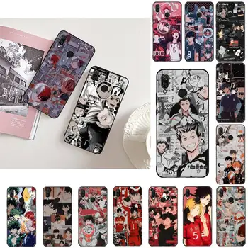 Anime Haikyuu Dragoste Volei Telefon Caz Pentru Xiaomi Redmi 7 8 7a 8a K20 nota 6 pro