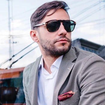 În 2020, de lux, clasic, vintage steve 007, daniel craig stil polarizat ochelari de soare pentru bărbați design de brand de ochelari de soare UV400