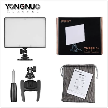 YONGNUO YN300 aer YN-300 de aer yn 300 de AER Pro LED Camera Video de Lumină Pentru Canon Nikon + BATERIE*1+ Încărcător*1