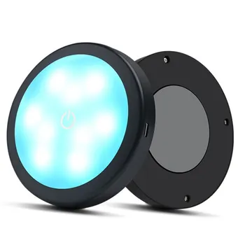 Masina USB Magnetic de Lumină Ambientală USB Lampa de Noapte Cu 4 Modul de Control de Voce-activat de Iluminat 7 Culori Schimbare de Înaltă luminozitate Portabil