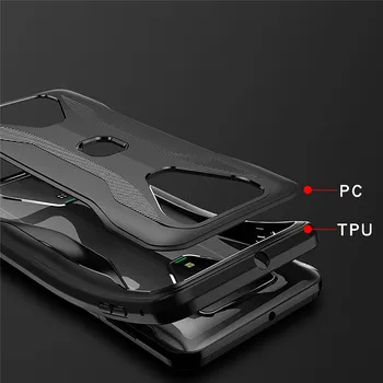 Caz de protecție Telefon pentru Xiaomi Black Shark 3/ 3 Pro Accesorii Disipare a Căldurii Capac Spate Suport Gamepad Acoperirea Coajă de Telefon