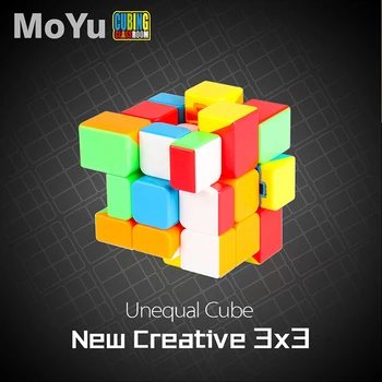 MOYU Breloc Cub 3x3x3 Cub Magic Profesionale Viteza de Puzzle 3*3 Cub de Jucarii Educative pentru Copii-Dezvoltare Intelectuală