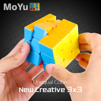 MOYU Breloc Cub 3x3x3 Cub Magic Profesionale Viteza de Puzzle 3*3 Cub de Jucarii Educative pentru Copii-Dezvoltare Intelectuală