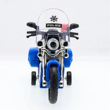 1:13 Metalice De Poliție Jucărie Motociclete Model De Mașină De Jucărie Muzică Ușoară Funcția Trage Înapoi Aliaj Motocicleta De Jucarie Model De Masina Cadou Copii Mașini De Jucărie