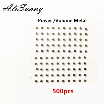 AliSunny 500pcs Butonul de Alimentare Distanțiere Metalice pentru iPhone 6 6S Plus 5.5