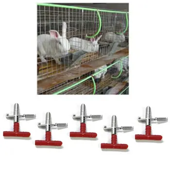 Noi 10buc Iepure Alimentarea cu Apă a Mamelonului Bautor de Instrumente Bunny Mouse-ul Păsări Rozătoare Recipient de Apa Ridicata