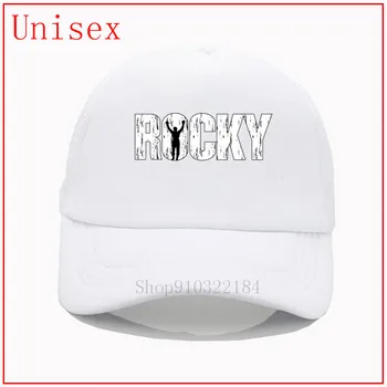 Rocky Balboa alb bling șepci de baseball pentru femei de vânzare cele mai bune 2020 pălării pentru bărbați snapback pălării de soare pentru femei dotate pălărie