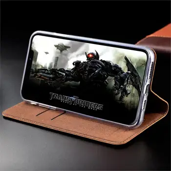 Babylon Stil Veritabil Caz de Piele Pentru XiaoMi Poco X2 M2 F2 Pro Poco X3 NFC magnetice Telefon Mobil Capac