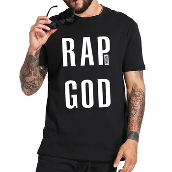Eminem Tricou Barbati Dumnezeu Rap Hip Hop Teuri Celebrul Rapper Rece O-gât Camiseta de Bumbac de Înaltă Calitate Streetwear Tricou UE Dimensiunea