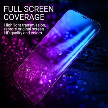 Hoco tempered glass pentru iphone 11 Pro X Xr Xs max 11 Pro Max full screen protector anti amprente de protecție de sticlă de protecție
