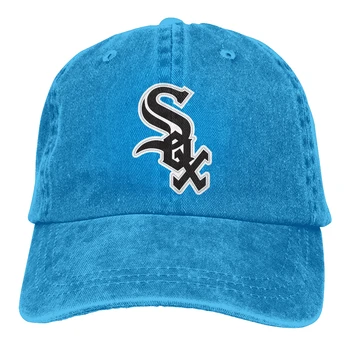 Avatar the last airbender de imprimare 3D White Sox logo-ul în aer liber de agrement Spălat Sepci de Baseball Reglabil Hip Hop pălărie