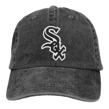 Avatar the last airbender de imprimare 3D White Sox logo-ul în aer liber de agrement Spălat Sepci de Baseball Reglabil Hip Hop pălărie