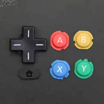JCD Fierbinte de Vânzare Un Set ABXY Cruce Apăsați Tasta Butonul de Reparații Parte Înlocui pentru Nintendo NEW 3DS Butoane