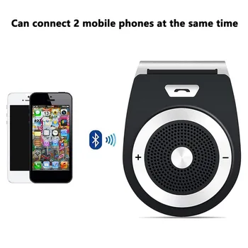 ZL Wireless Boxe Auto Hands-free Bluetooth BT 4.1 Car Kit Auto-turn de Pe Parasolar Cu Senzor de Mișcare Pentru Dispozitive Smartphone