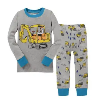 De vânzare cu amănuntul! Set de două Piese Motociclete Pijamale Costum Pentru Băieți pentru Copii Pijamale Copii, Pijamale Copii Dorm în Pijamale