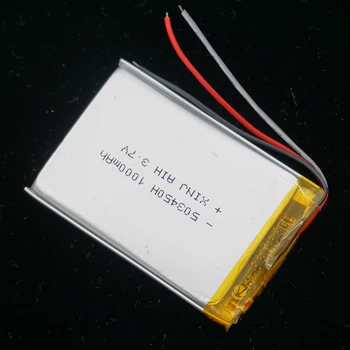XINJ 3.7 V 1000 mAh 3wires pentru termistor Li-Polimer li-po Baterie 503450 Pentru GPS Music player-E-book PAD MIJLOCUL Portabile Tablet PC