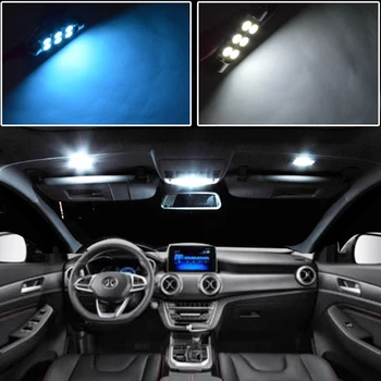 Alb Eroare interior Liber bec LED hartă de interior dome Kit de lumina Pentru 1997-Volkswagen VW Passat B5 B6 B7 CC Varianta Sedan