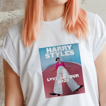 Viața mea E de Rahat Harry Styles Grafic Estetice Tricou Stil de Top Tricouri Tricouri TPWK Femei Tricou Bucurați-vă de Sănătate Mănâncă-Ți de Imprimare 2021