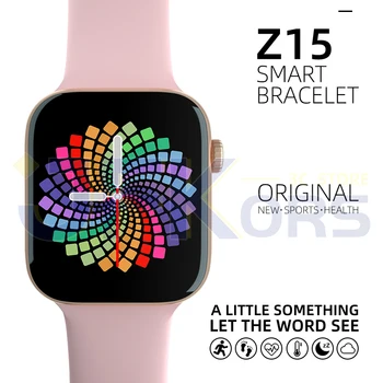 Smartwatch 2021 Z15 Bărbați Ceasuri de Fitness Brățară de Ritm Cardiac Femei Ceasuri Inteligente PK IWO 8 10 amazfit gtr Z20 X6 X7