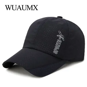 Wuaumx Unisex Șepci de Baseball pentru Bărbați Palarie de Vara Femei de Turism Alpinism, Echitatie Capac de Sport Uscare Rapidă, Respirabil Pălării casquette homme