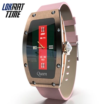 Lokmat Regina Femei Elegante Ceas Inteligent de Moda de Fitness Smartwatch Monitor de Ritm Cardiac Feminin Reloj Inteligente pentru Android iOS