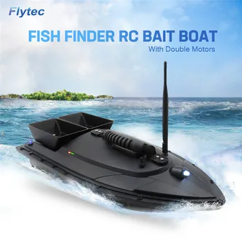 Flytec, 2011-5 Generație de Mari Dimensiuni Jucării de Apă Barca de Pescuit Momeală Barca RC RTR Cu Circuit Baterie Motor Servo Bord