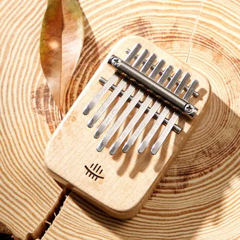 8 Taste Mini Din Lemn Degetul Mare Pian Kalimba Instrument Muzical Pentru Copii Jucarii Pentru Copii Din Lemn De Pin Degetul Mare Incepator Pian Muzica