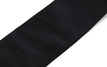 Negru Brodate Cummerbunds Flori Curele late pentru Femei de Moda Doamnelor Nod Dublu la Cravata Curea Accesorii Brâu arc de design