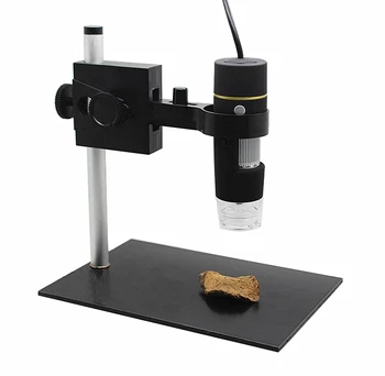 2020 Digital Portabil Electronic Microscop Endoscop Lupa Camera Video 1000X 8 LED-uri de 2MP Cu Lift Stand USB Microscop