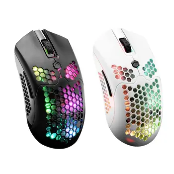 X2 12000DPI Modul Dual Mouse de Gaming 7 Chei Tubulare Lumina RGB Mouse-ul fără Fir M5TB