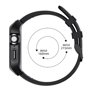 Caz+Curea Pentru Apple Watch band 44mm 40mm iWatch trupa 42mm 38mm Silicon rezistent la apa bratara correa Apple watch serie se 6 5 4 3