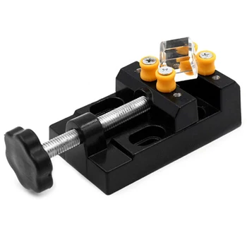 In Miniatura, Hobby Prindere Pe Masa Menghină Instrument Multi-Funcțional Masă Vice Sculptură Banc Clamp Presă De Găurit Plat Vice