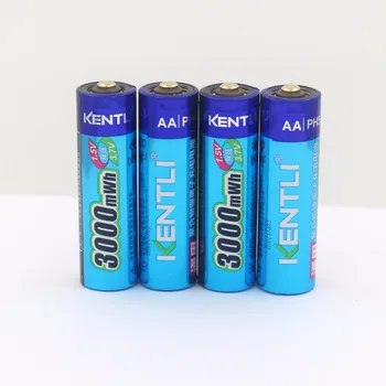4buc KENTLI AA 1.5 v 3000mWh Li-polimer reîncărcabilă litiu baterie AA + USB Încărcător inteligent